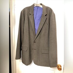 Kit Ace Mens Ck Measurements Blazer Sport Coat Two Button Casual Jacket Lined